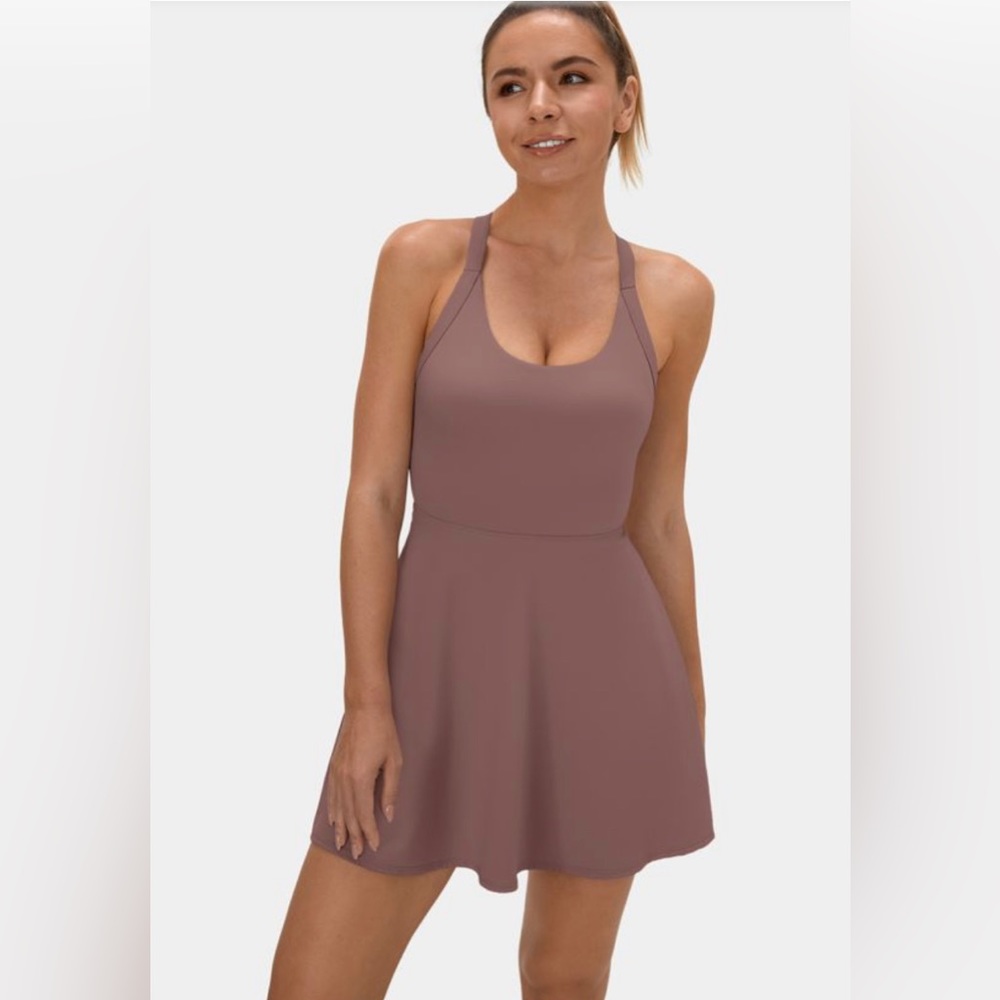 HALARA Women's Mini Dress in Mauve